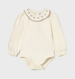 Mayoral mayoral embroidered collar top
