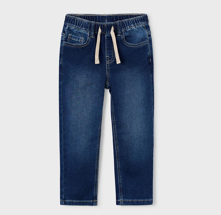 Mayoral mayoral dark denim joggers