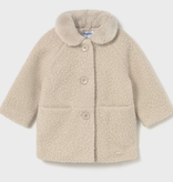 Mayoral mayoral vegan shearling coat