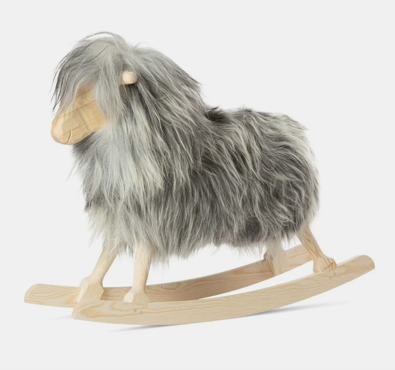 natures collection icelandic sheepskin rocker (ships from Denmark)