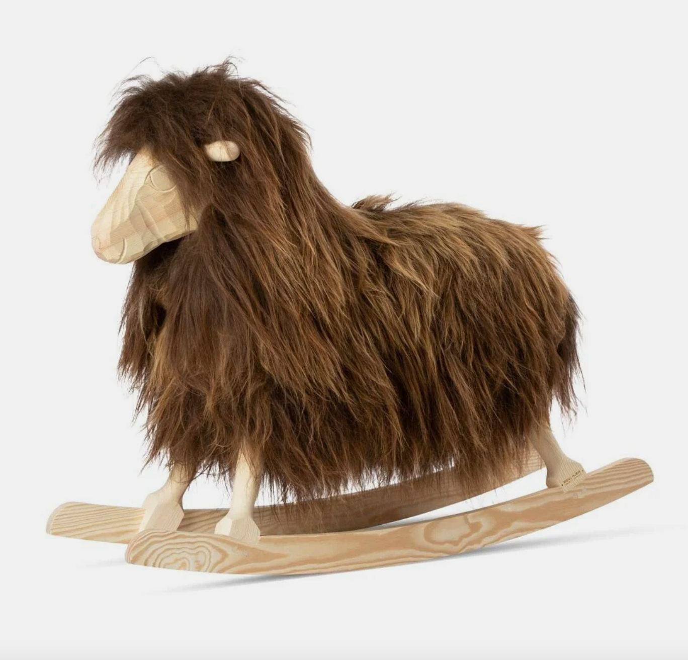natures collection icelandic sheepskin rocker (ships from Denmark)