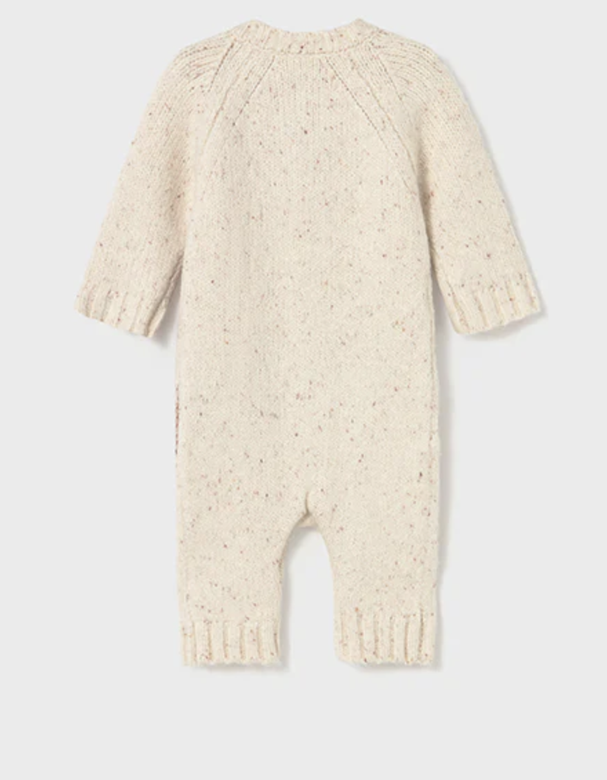 Mayoral mayoral snail sweater romper