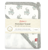 Zutano zutano organic cotton hooded towel