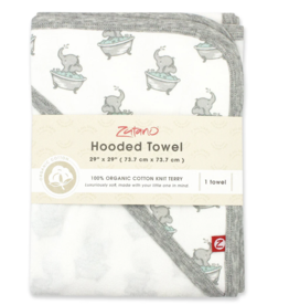 Zutano zutano organic cotton hooded towel