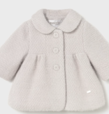 Mayoral mayoral fuzzy pearl coat