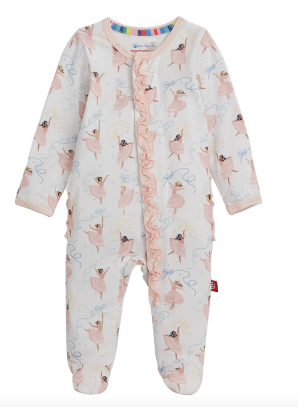 magnetic me magnetic me ruffle footie