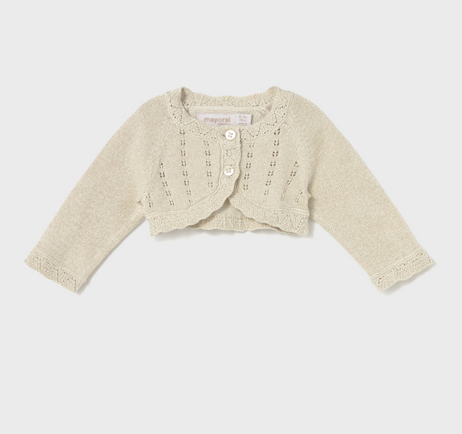 Mayoral mayoral champagne cardigan