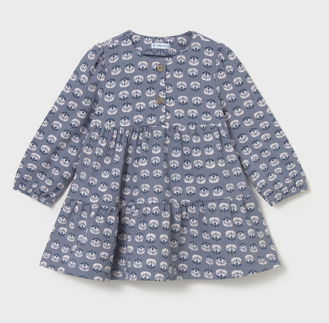 Mayoral mayoral blue bell dress
