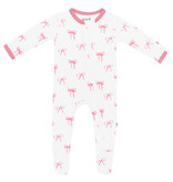 kyte baby kyte baby printed footie bee mine, love bug, bow, teddy bear, fluffy dog