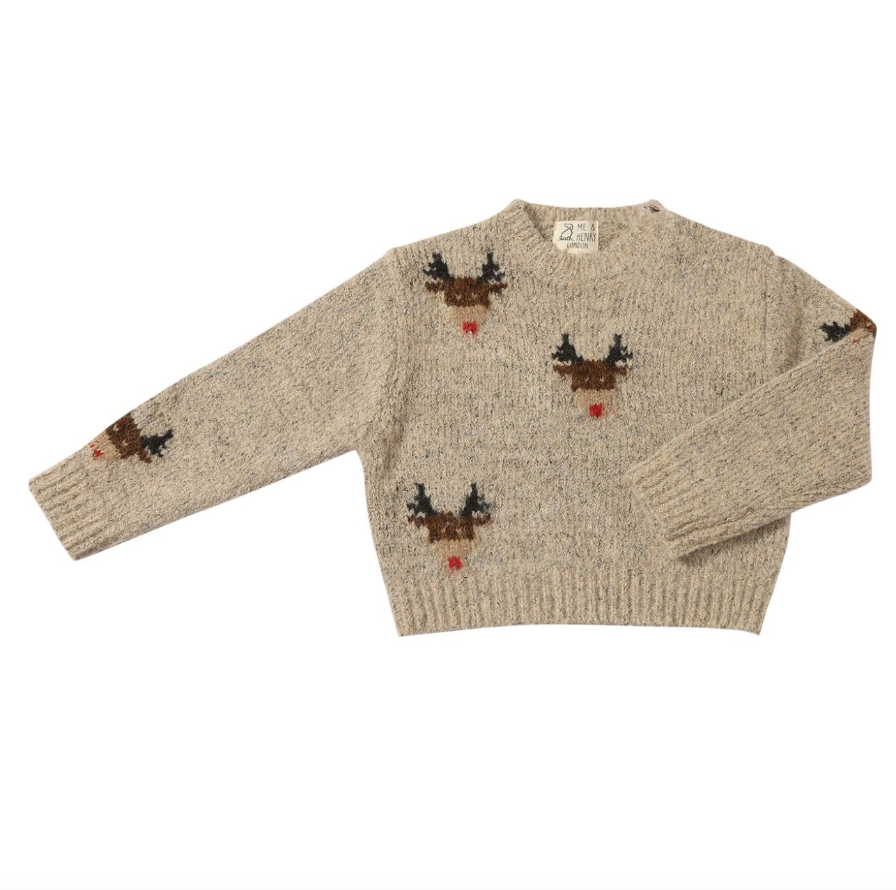 me & henry me & henry reindeer sweater
