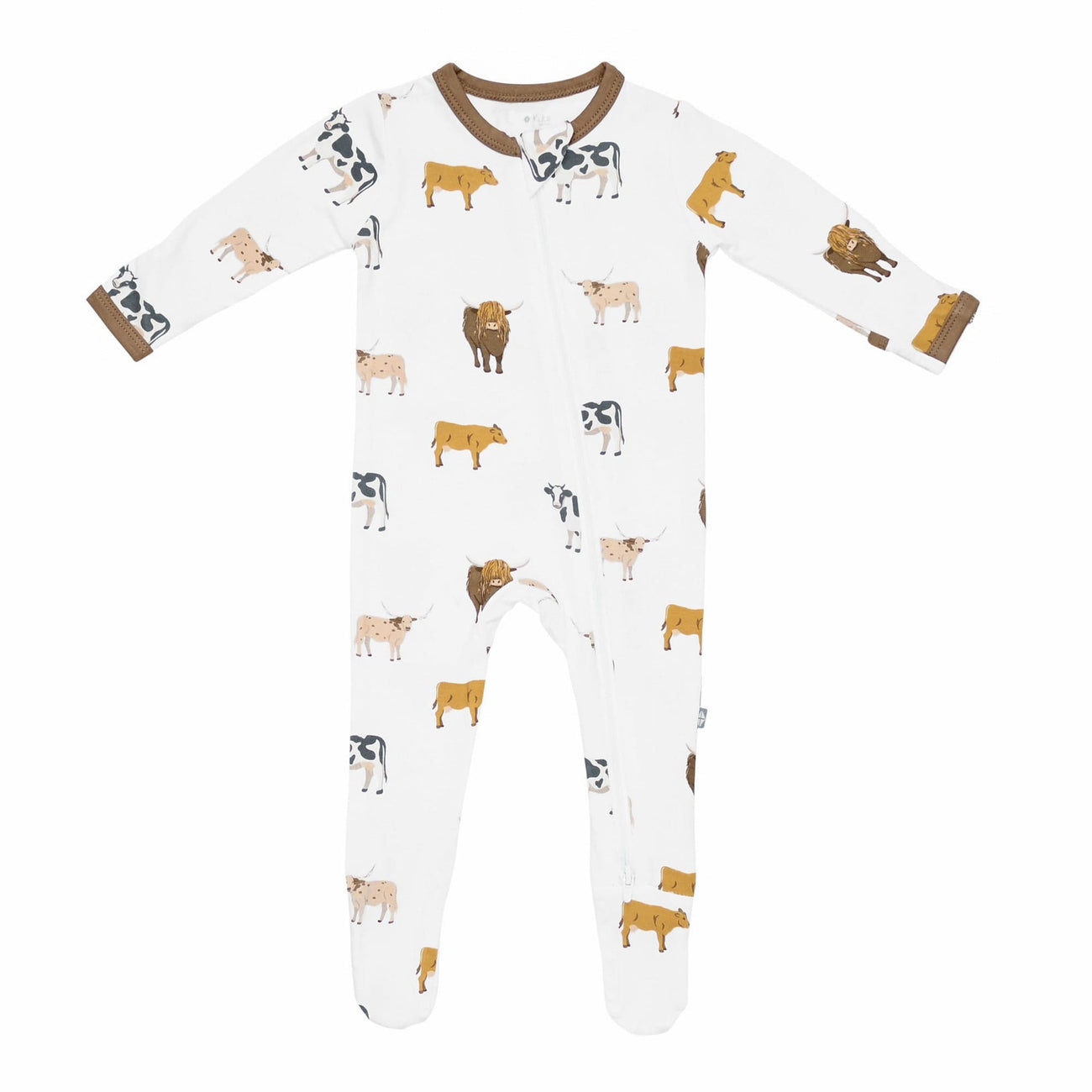 kyte baby kyte baby printed footie giraffe, jurassic, stream shark, moo