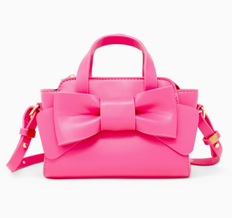 zomi gems big bow baguette bag