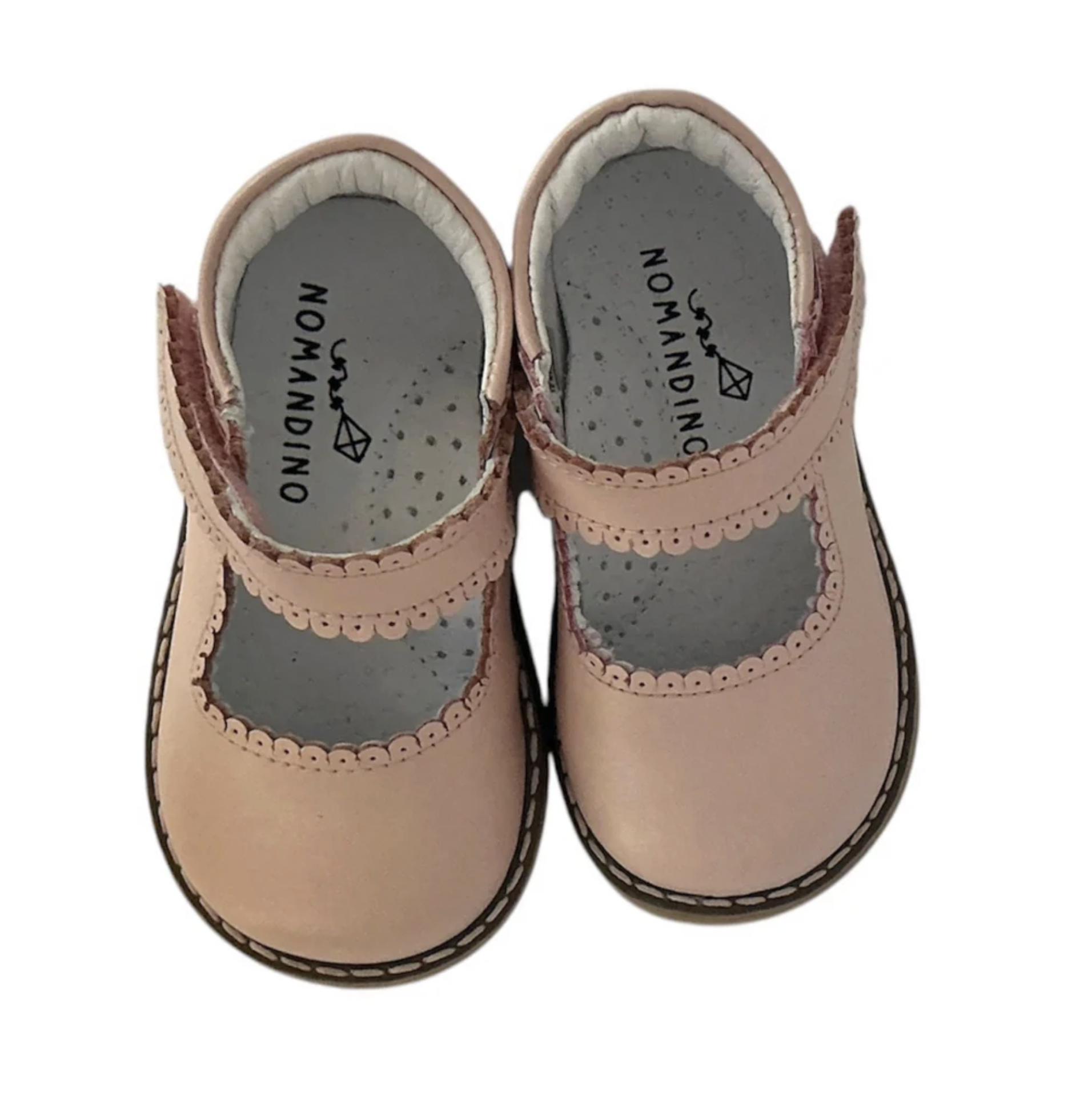 nomandino scalloped mary janes
