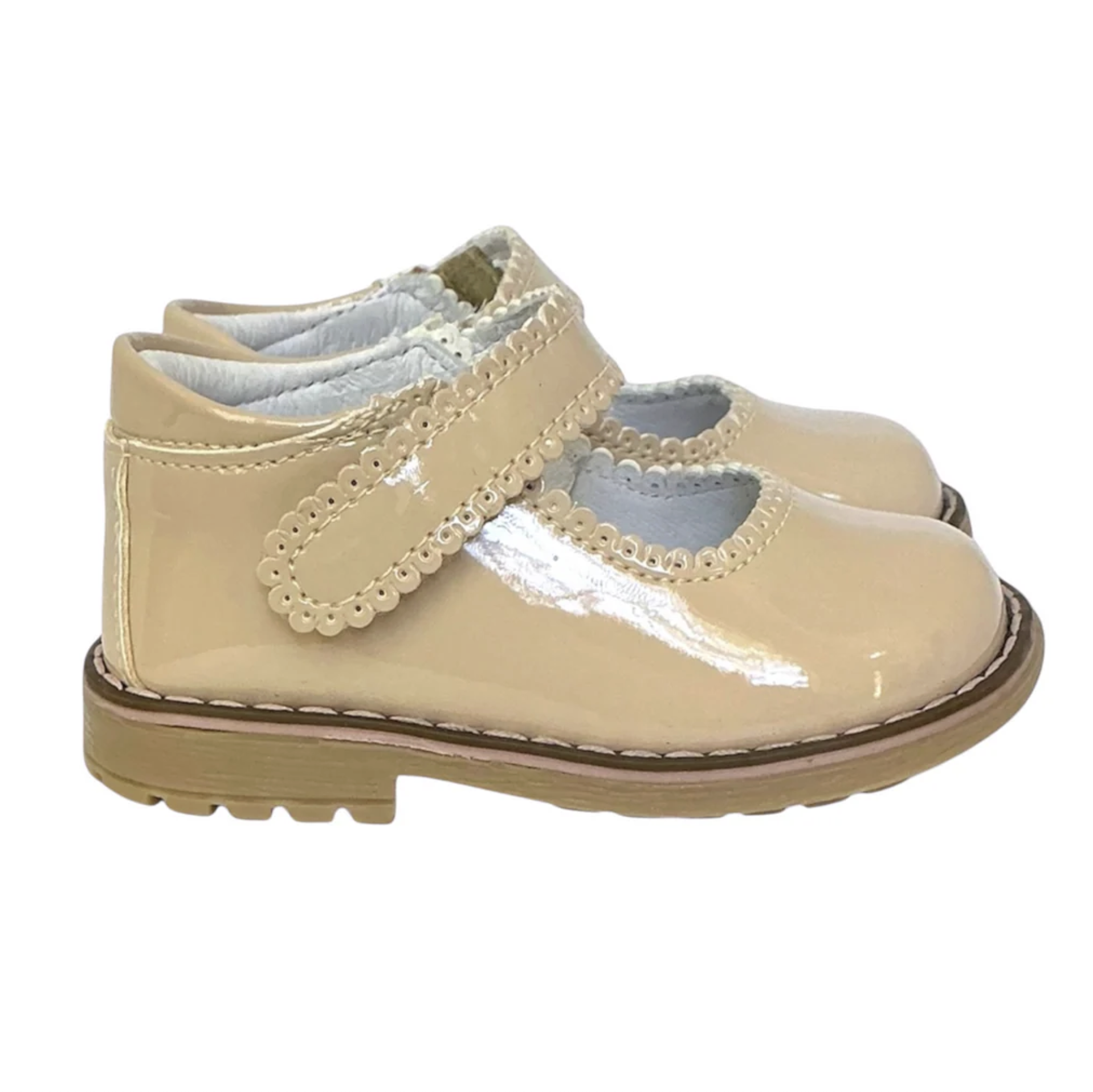 nomandino scalloped mary janes