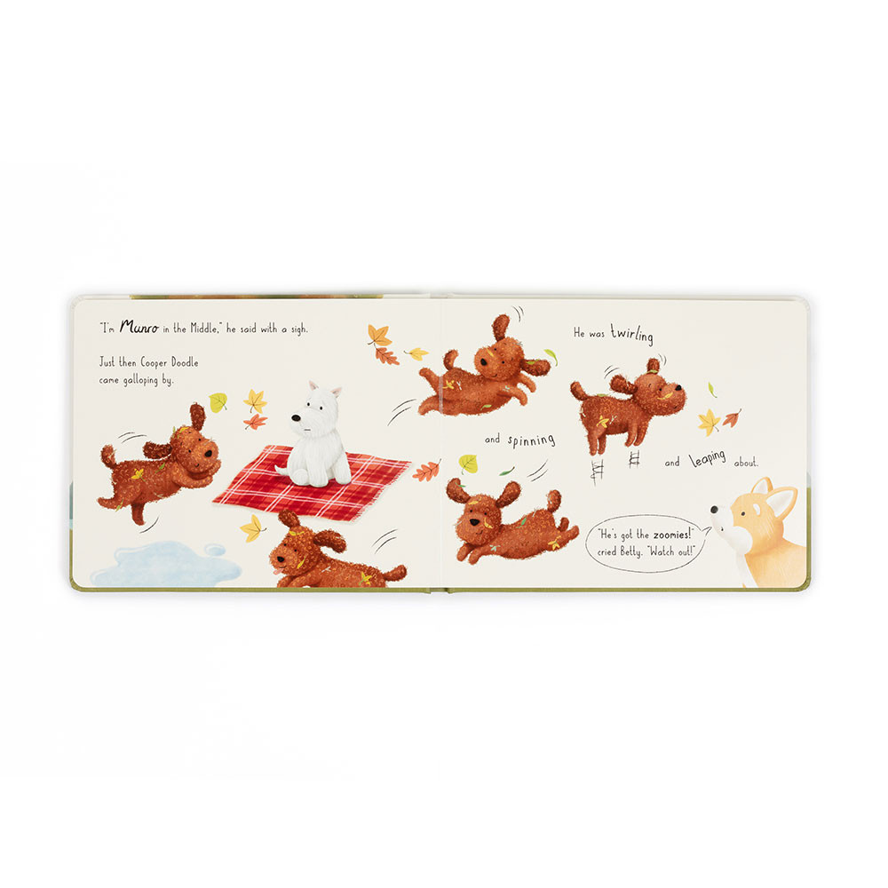 Jellycat  jellycat book - munro in the middle