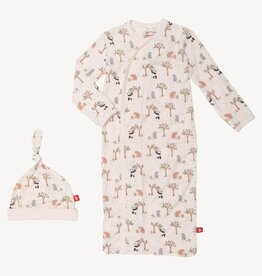 magnetic me magnetic me gown + hat set