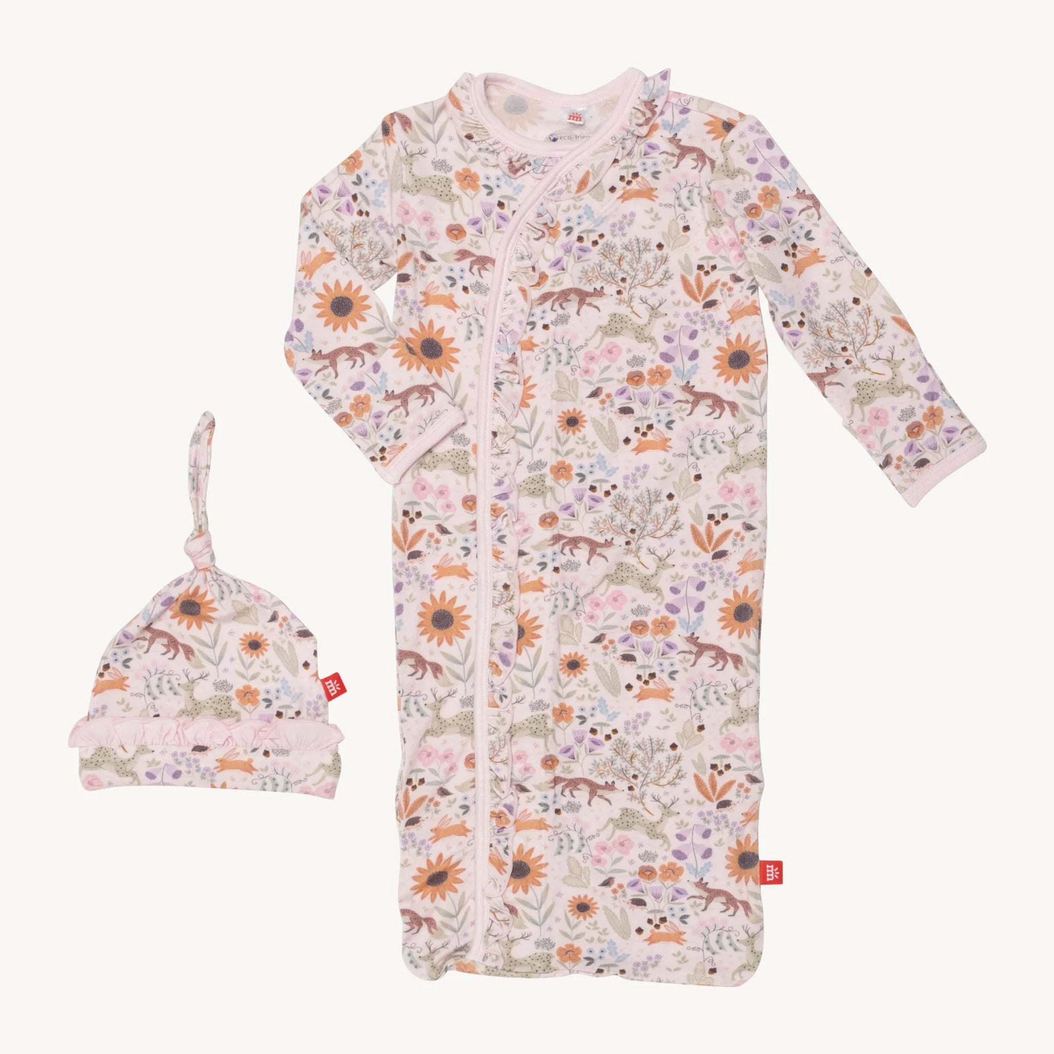 magnetic me magnetic me gown + hat set