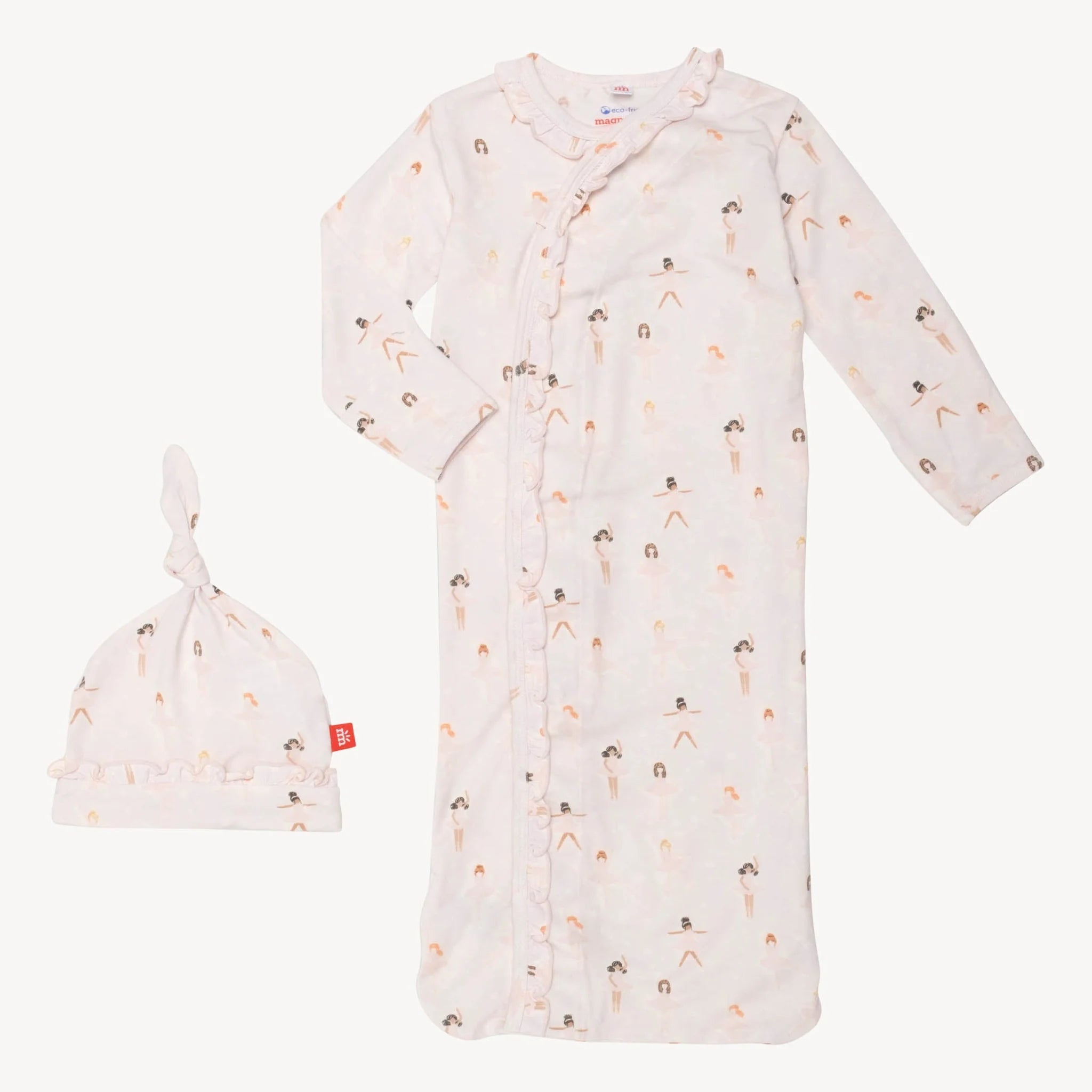 magnetic me magnetic me gown + hat set