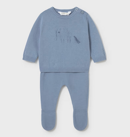 mayoral newborn mayoral atlantis knit set