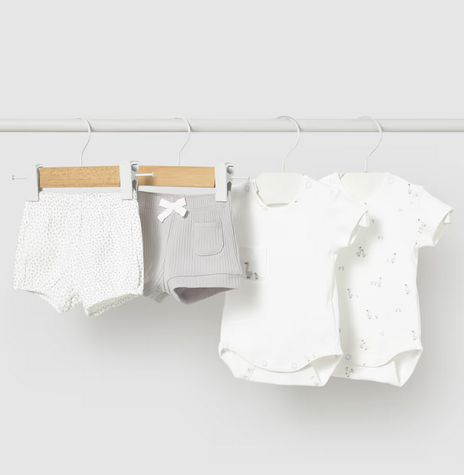 mayoral newborn mayoral silly goose 2 pc set