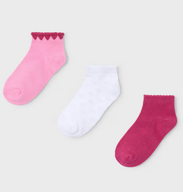 Mayoral mayoral set of pink socks