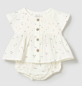 mayoral newborn mayoral stone hearts blouse set