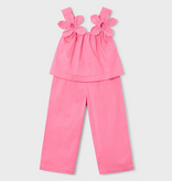 Mayoral mayoral floral tank/pants set