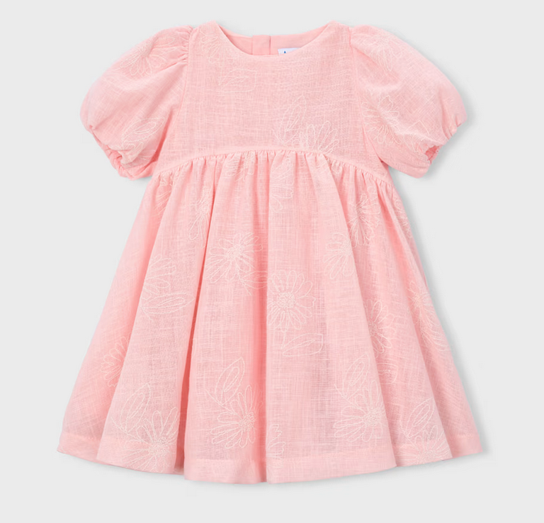 Mayoral mayoral puff sleeve dress