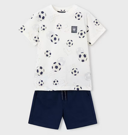 Mayoral mayoral soccer shorts set