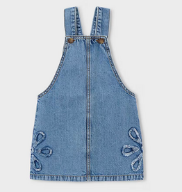 Mayoral mayoral denim overall dress