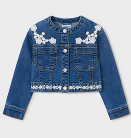 Mayoral mayoral dark denim jacket