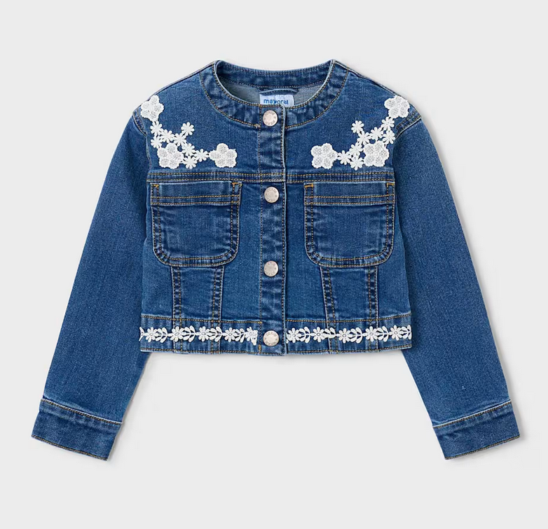 Mayoral mayoral dark denim jacket