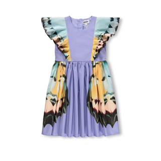 molo molo lilac butterfly dress