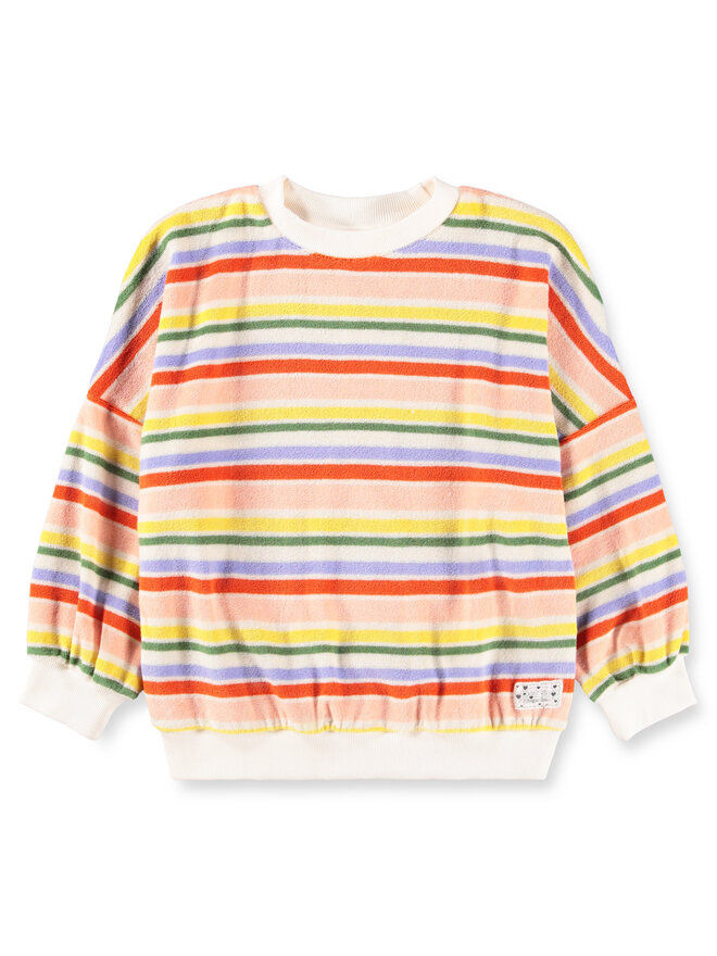 molo molo striped sweatshirt