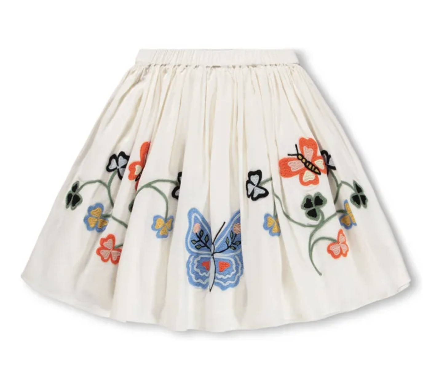 molo molo bonnie floral skirt