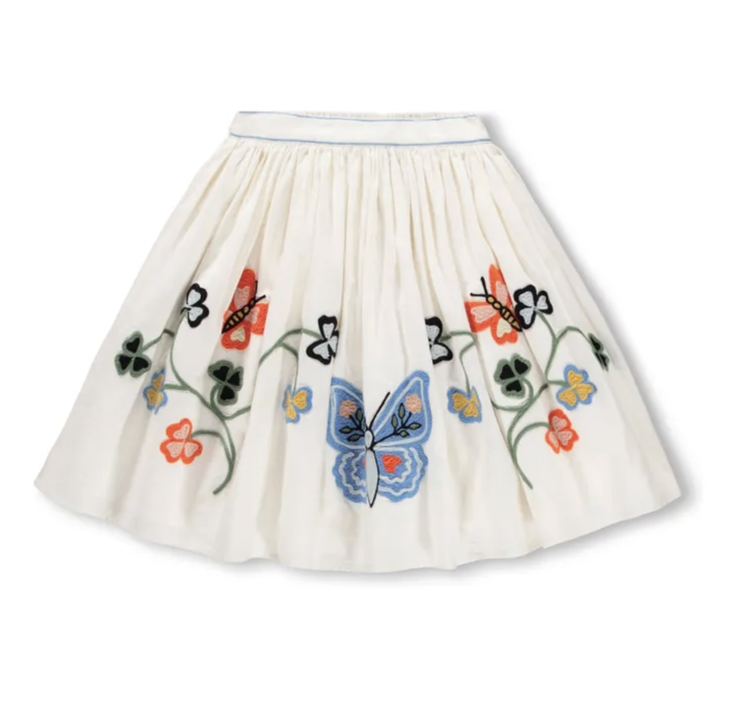 molo molo bonnie floral skirt