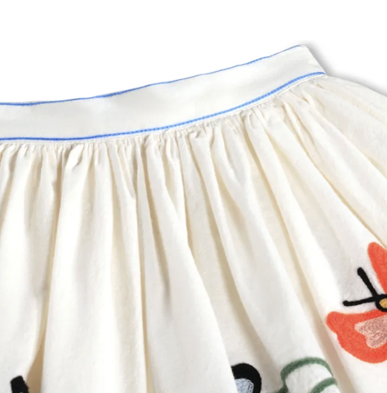 molo molo bonnie floral skirt