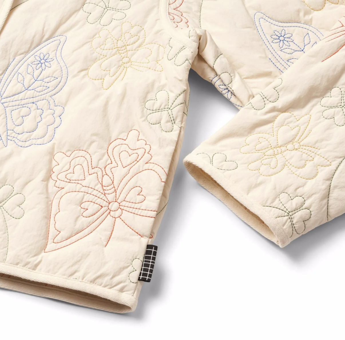 molo molo ivory quilted jacket