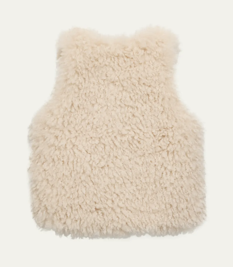 molo molo vegan fur vest