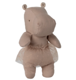Maileg maileg safari hippo w/ skirt, soft rose
