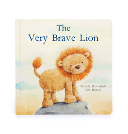 Jellycat jellycat story book - the very brave lion