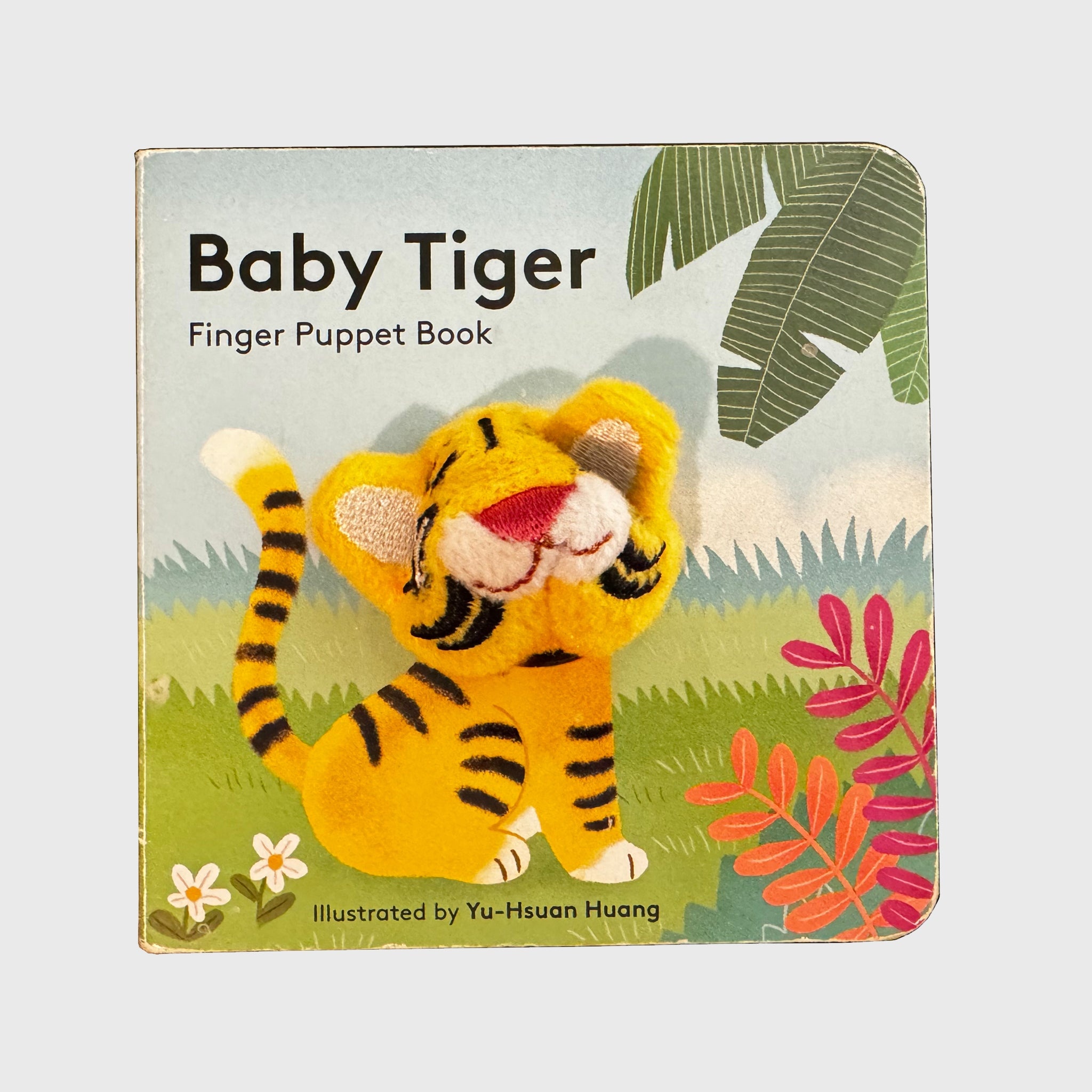 hachette baby tiger finger puppet book