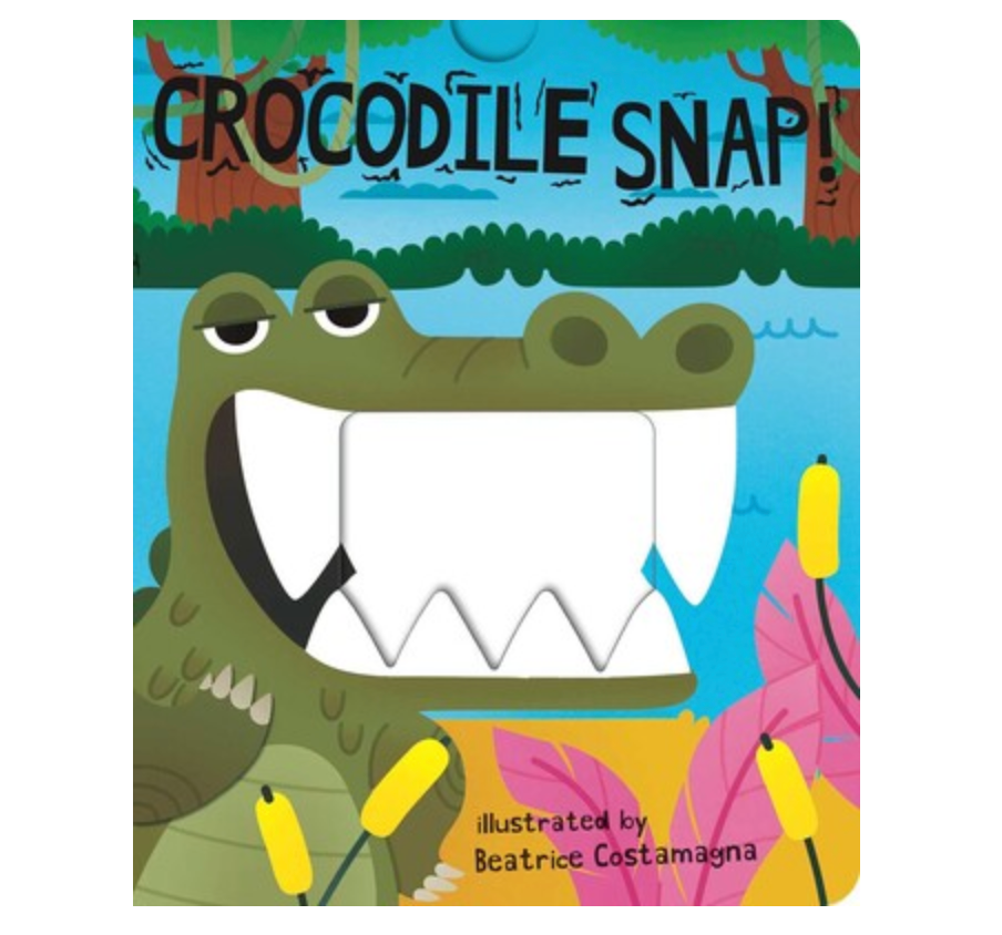 little bee books crocodile snap
