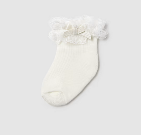 Mayoral mayoral lace top socks