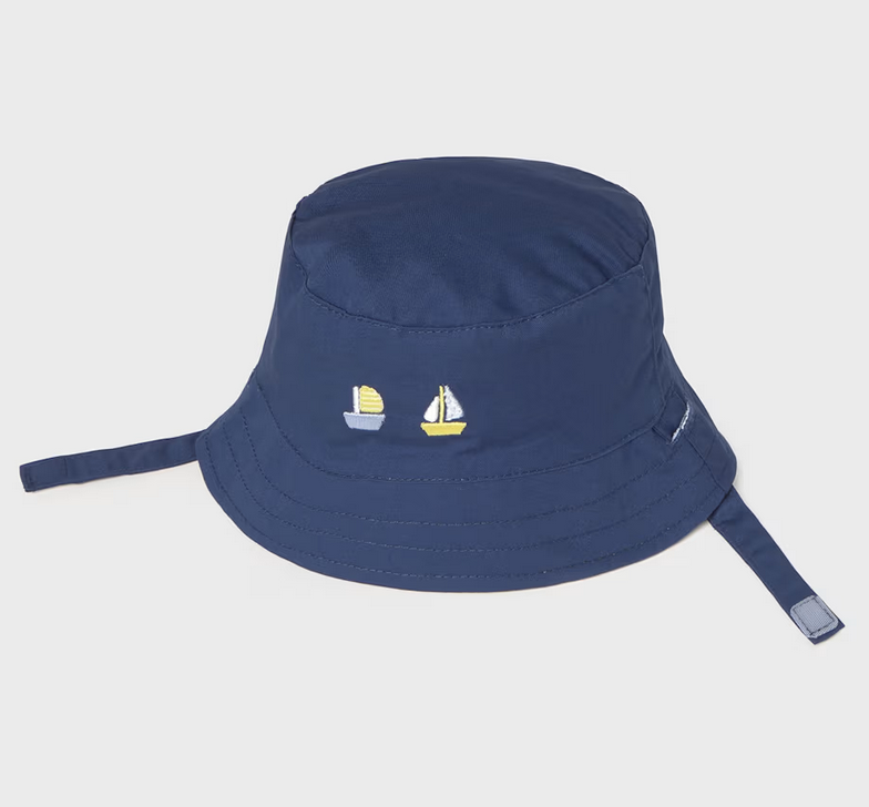 Mayoral mayoral nautical reversible hat