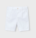 Mayoral mayoral white linen shorts