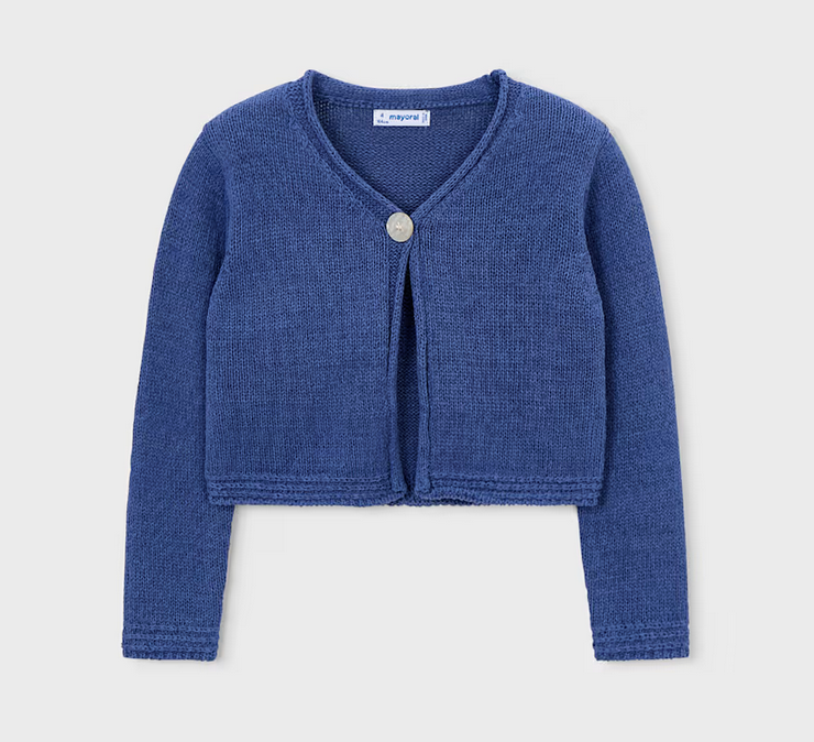 Mayoral mayoral indigo cardigan