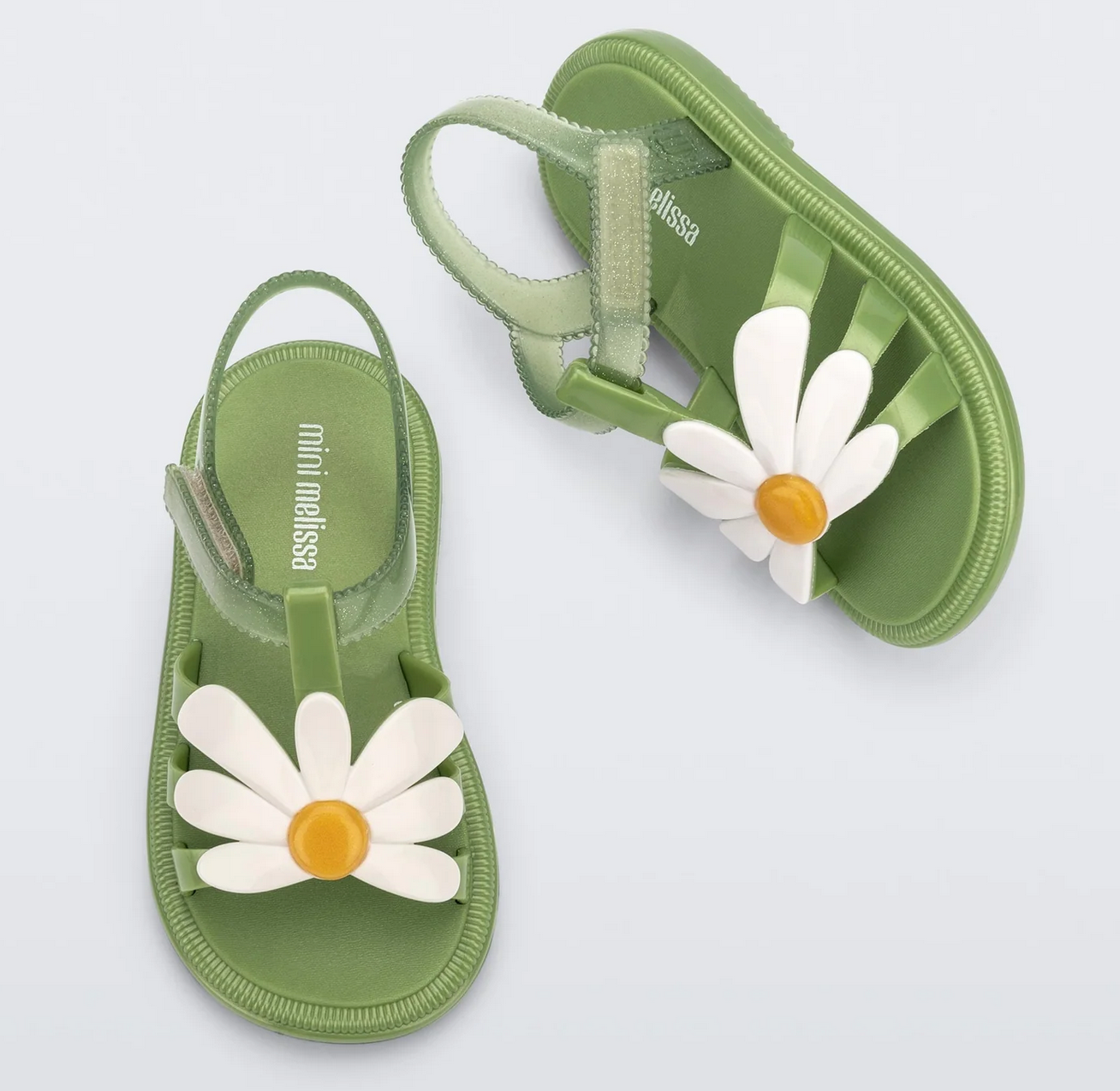 mini melissa mini melissa hip bloom sandal