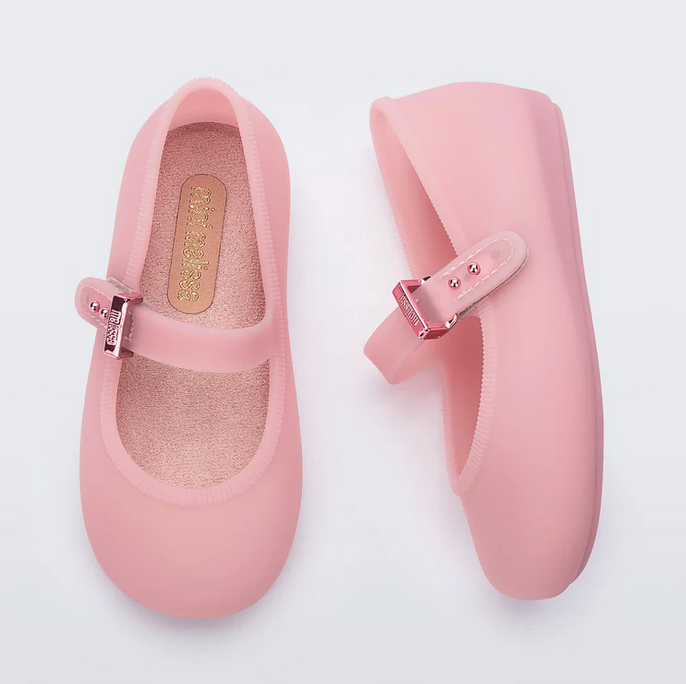 mini melissa mini melissa soft ballerina flat