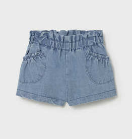 mayoral newborn mayoral chambray shorts